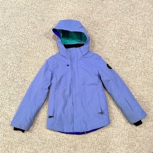 Girls - Obermeyer Rylee Insulated Jacket. Size 8 girls. Light purple. Lilac.